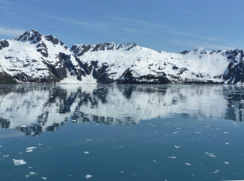 Reflection near Aialik glacier